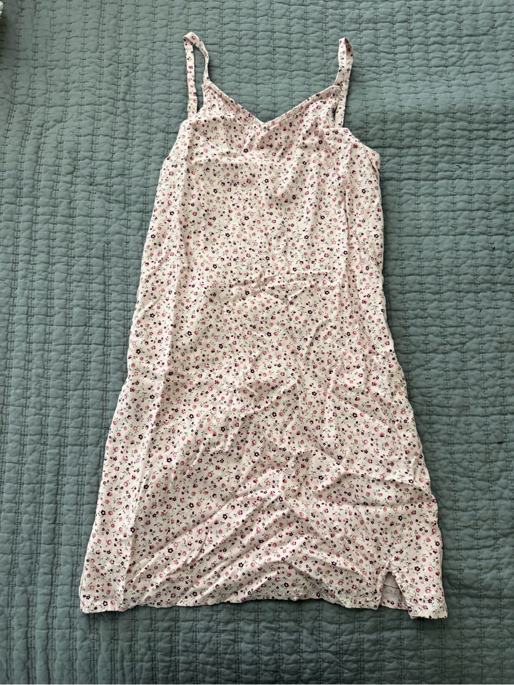 Abercrombie Kids Floral Slip Dress - Pink Floral